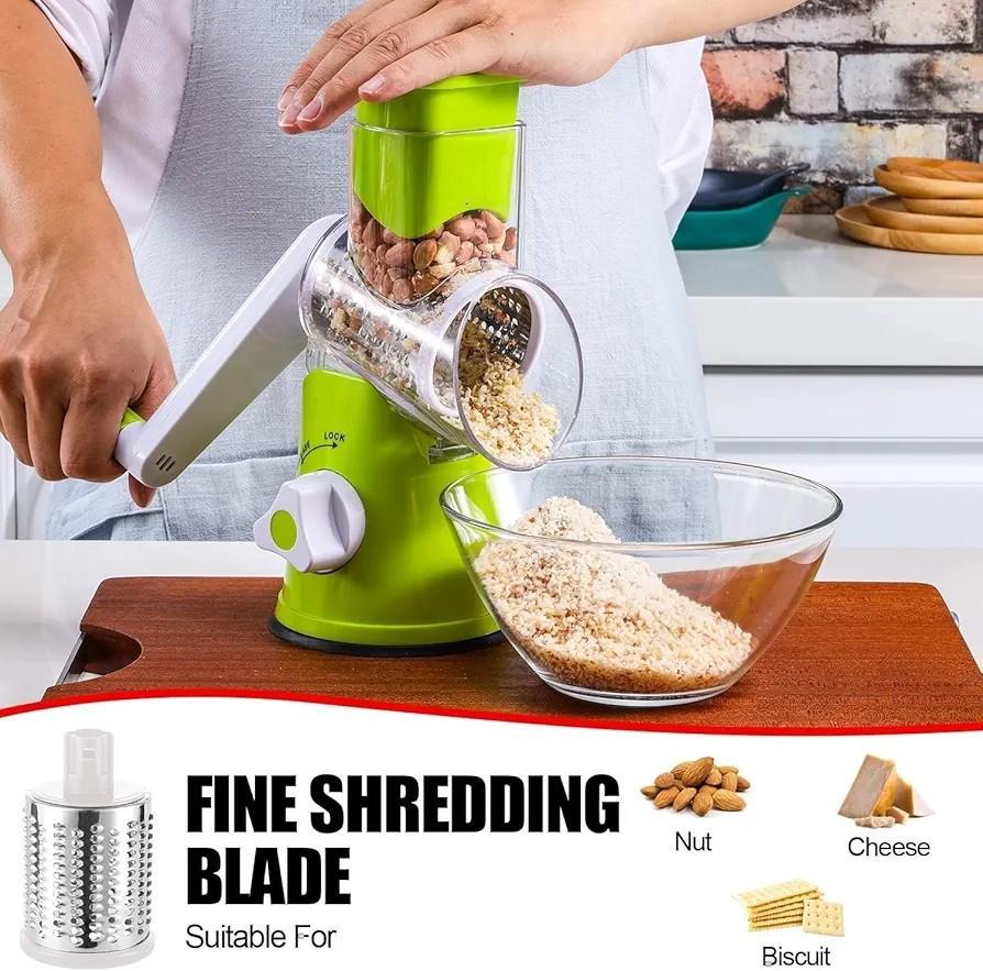 Green vegetable slicer cutter 3cm ABS plastic kitchen essential